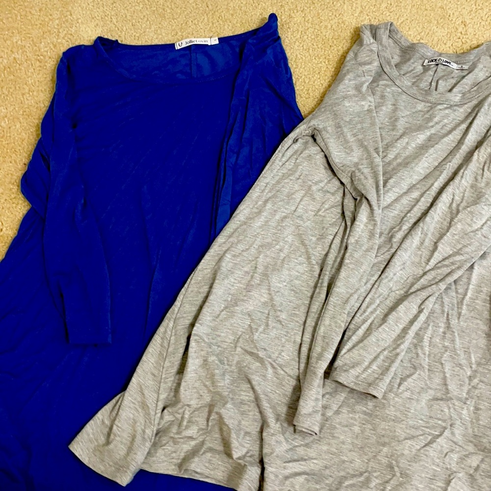 Boutique tunics size small lot (you get both)